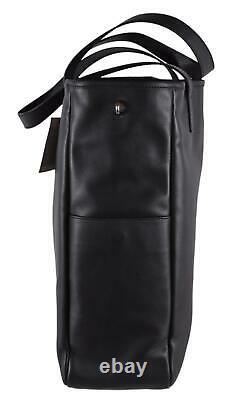 New Alexander Mcqueen AM 324906 Leather Perforated SKULL Large Tote Purse Bag