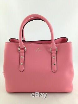New Authentic Kate Spade Evangelie Larchmont Avenue Satchel Handbag Purse Pink