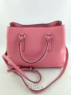 New Authentic Kate Spade Evangelie Larchmont Avenue Satchel Handbag Purse Pink