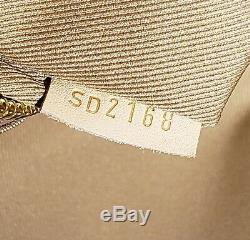 New Authentic Louis Vuitton Graceful MM Damier Azur Hobo Tote Bag Purse N42232