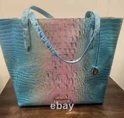 New Brahmin Brooke? Cotton Candy? Ombre Tote/wristlet Nwt Limited Ed 2022