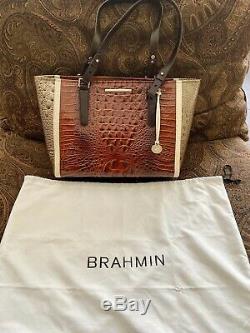 New Brahmin Brown Bag With Dust Bag