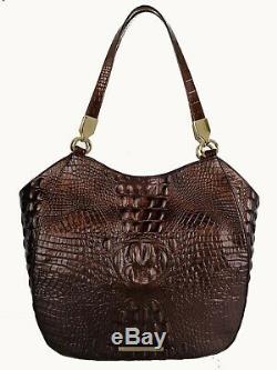 New Brahmin Patina Marianna Leather Tote NWT $295 MINT CONDITION
