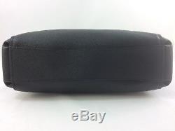 New Coach F25926 Leather Brooke Large Satchel Handbag Shoulder Purse in Black