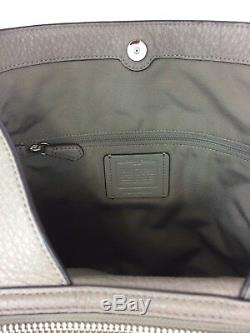 New Coach F28997 F27593 Leather Lexy Shoulder Bag Handbag Purse Grey Birch