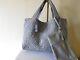 New Falor Firenze Hand Woven Italian Leather Large Tote Bag & Detachable Pouch