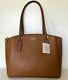 New Kate Spade Monet Large Triple Compartment Tote Leather Warm Gingerbread