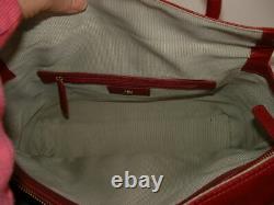 New Large Deep Red Radley Tote Bag with Detachable Shoulder Strap