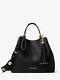 New Michael Kors Black Brooklyn Large Leather Tote Bag Nwt $498