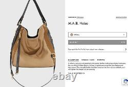 New Rebecca Minkoff M. A. B Hobo, Suede/Leather, Sold Out, Retails $348