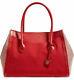 New Tory Burch Savannah Canvas Tote Large Red Bag Purse Handbag