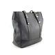 New Versace Collection Large Tote/shopping Bag Black No Dust Bag Included