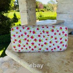 Nwt, Authentic Michael Kors Signature Floral Carryall Handbag+walletset