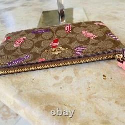 Nwt Coach Signature Candy Print Reversible Tote Handbag/wallet Options