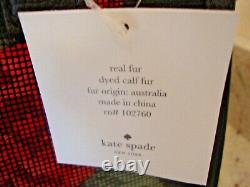 Nwt Kate Spade Lana Seeley Lane Black Embroidered Rose Crossbody Purse $459