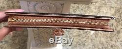 Nwt Michael Kors Hamilton Studded Large Travelers Handbag+wallet Set