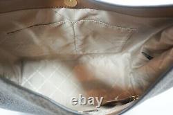 Nwt Michael Kors Joan Large Slouchy Shoulder Hobo Bag Mk Signature Brown $458