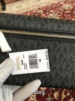 Nwt Michael Kors Nicole Large Shoulder Signature Tote Handbag+wallet Set