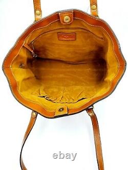 Patricia Nash Heritage Solaro Tote Bag Leather Tan P51501