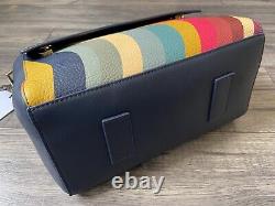 Paul Smith Block Colour & Swirl Stripe Satchel Bag Bnwt