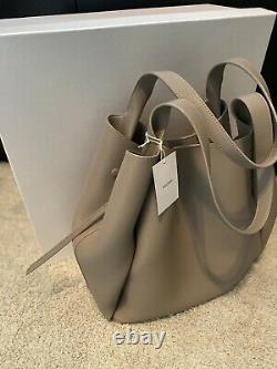 Polene Le Cabas Tote In Taupe Leather