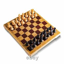 Portable Magnetic Plastic Chess Set Small/Large Chessboard For Friends Children