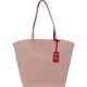 Rrp £275 Lulu Guinness Agnes Tote Pink / Red Shoulder Reversible Handles Bag