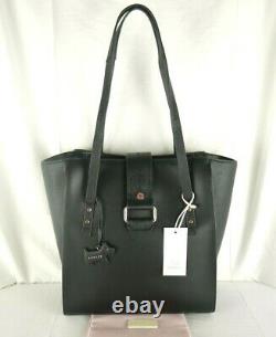 Radley Ellis Mews Smooth Black Leather Shoulder Bag Work Bag Large New RRP 229