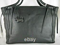 Radley Vine Court Black Leather Large Shoulder Bag or Work Bag New