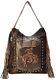 Raviani Hobo Bag With American Original Design With Fringe &silver Studs Ccw Holster