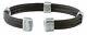 Sabona 365 Trio Cable Black Satin Magnetic Bracelet