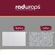 Silver Glitter Large 1500 Wide Magnetic Radiator Cover Radwrap