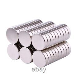 Small/Large Neodymium Magnets 1/2/3mm to 10mm Thick Round Rings Cylinder Discs