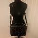 Somerset By Alice Temperley Berkley Black Leather Star Studded Satchel Bag Bnwt