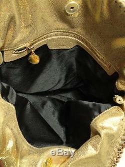 Stella McCartney Gold Fringe Falabella Chain Strap Shoulder Bag £1350 at HARRODS