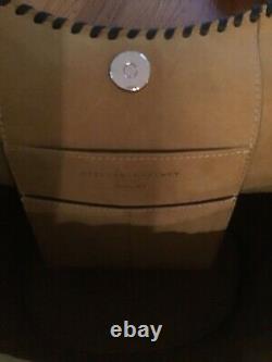 Stella McCartney tote bag with signature whip stitch & cutb chain handles