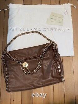 Stella Mccartney Medium Chocolate Brown Falabella Tote Bag