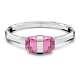 Swarovski Crystal Lucent Magnetic Bangle Pink Size Large 5633628. New In Box