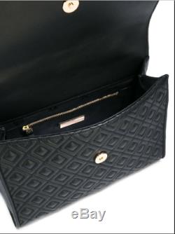 TORY BURCH Large Fleming Convertible Shoulder Bag NWT Black 31381 Authentic sale