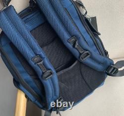 TUMI ballistic nylon with cowhide men's shoulder backpack