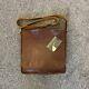 Tan Leather Cross Body Fred Messenger Bag With Bag Protector By Hidesign New