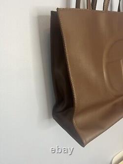 Telfar Chocolate Rare Large Size Unisex Shopping Bag Vegan