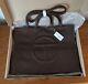 Telfar Large Shopping Bag Chocolate New Nwt With Dustbag Vegan Leather Brown Tote
