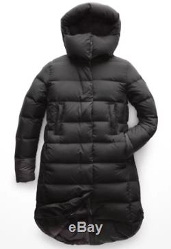 The North Face Womens Cryos Parka Black Size Large 800 Down Winter Coat $500