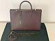 The Strathberry Tote Bag Burgundy Brand New With Tag & Dust Bag