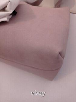 The White Company nude Leather Shopper Tote Bag bnwt
