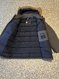 Tommy Hilfiger Men's Magnet Hampton Down Parka Jacket Size L RRP 360