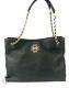 Tory Burch (60396) Britten Triple Compartment Leather Tote Hand Bag