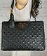 Tory Burch Black Quilted Leather Marion Ew Slouchy Tote $550