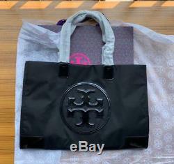 Tory Burch Ella Patent Tote- Black Everyday Style For Women Ladies